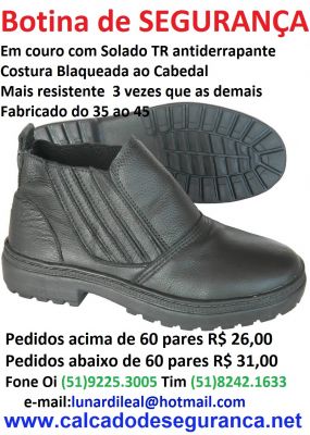 Calçados de segurança