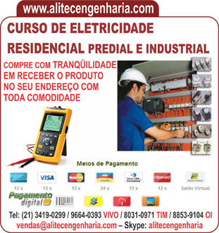 Curso de Elétrica Predial, Residencial e Industrial Passo a Passo
