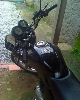 VENDO MOTO MVK STREET PRETA, ÓTIMO NEGÓCIO!