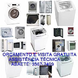 Maquinas de Lavar - Conserto e Assistência Técnica:3367-3365