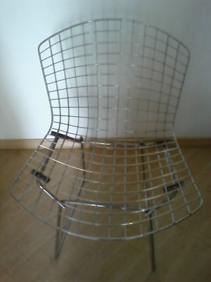 CADEIRAS BERTÓIA EM AÇO INOX