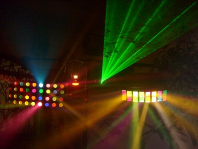 Iluminação para festas