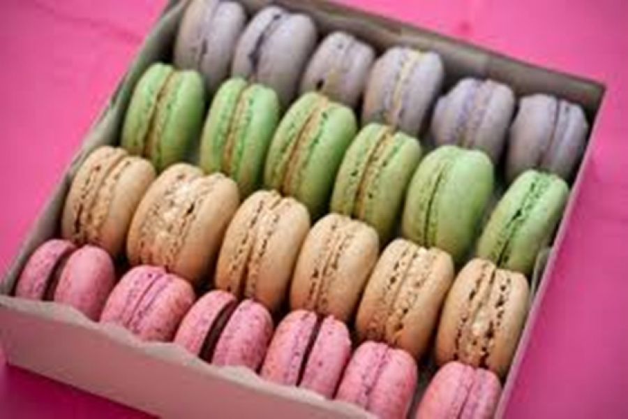 Macarons coloridos