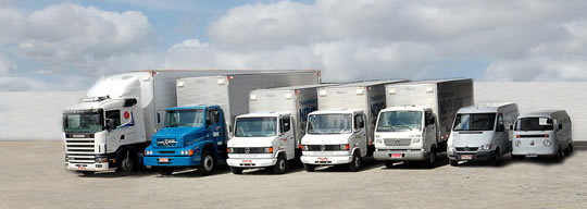 Mudanças compartilhadas, frete com aproveitamento