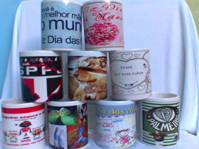Personalizações de Canecas e Camisas