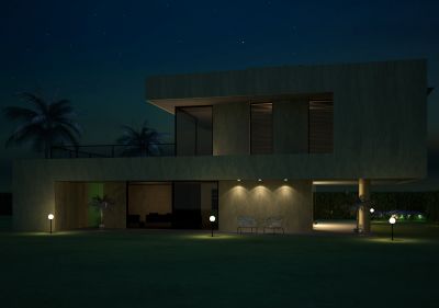 Pamela Rocco Arquitetura - Projetos e Maquete Eletrônica