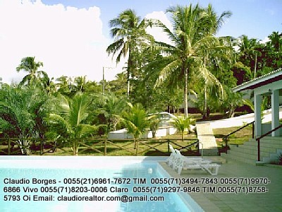 Pousada a venda na Bahia, 15 suites, 10.000 m2, Litoral Norte.