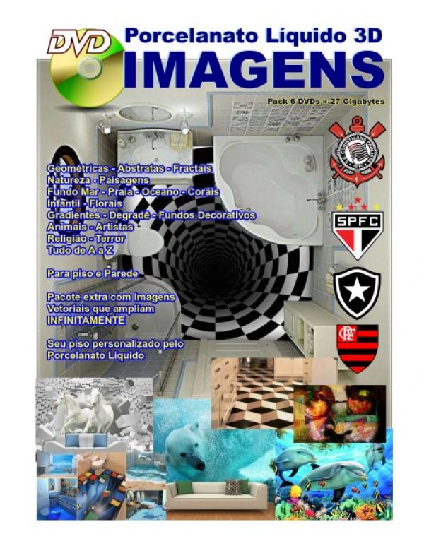 Dvd de imagens alta definição HD para porcelanato líquido whatsapp 21 999358395