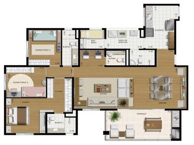 Vendo Apto no Condominio Ghaia Alphaville - Tamboré