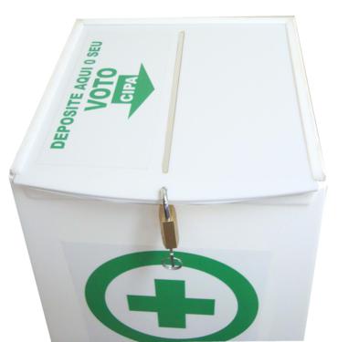 Urna para votação cipa  
