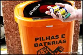 Coletor de Pilhas e Baterias 50 Litros