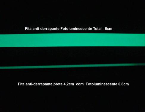 Fita Antiderrapante Fotoluminescente