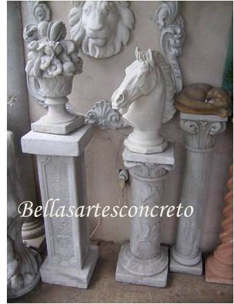 Colunas decorativa de concreto
