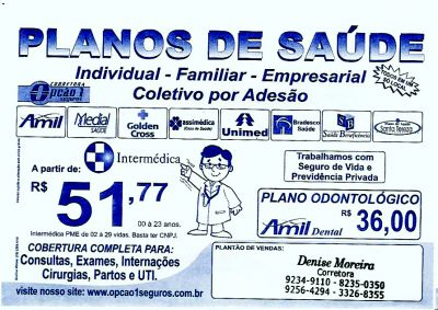 Planos de Saude !! Confira nossos preços !