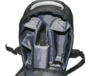 Mochila para equipamentos fotograficos