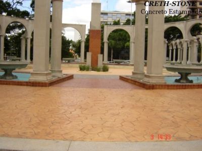Franquia Creth Stone - Piso em Concreto Estampado