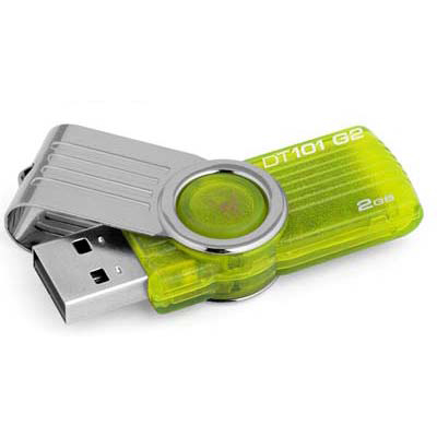 Pen Drive 2 GB USB 2.0 Kingston DT101 - Frete Grátis