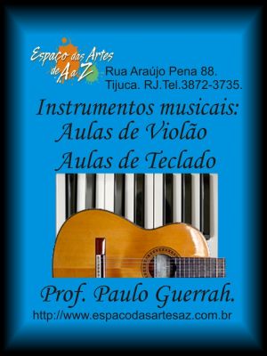 Aulas de Canto , Violão e Teclado