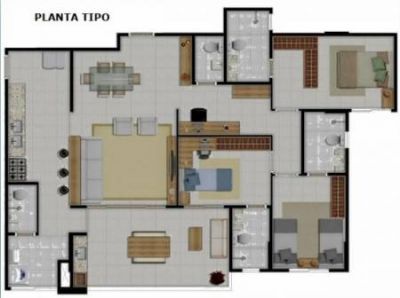 COLLECTION SÃO CAETANO - 3 Suítes - 122m²