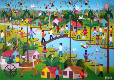 OBRAS DO ARTISTA NAIF EDILSON ARAUJO COM AJUR SP 