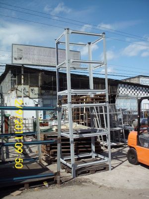 rack desmontavel e empilhavel para armazenagem