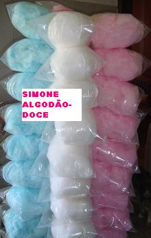 ALGODÃO-DOCE COLORIDOS &  MAÇÃ DO  AMOR!