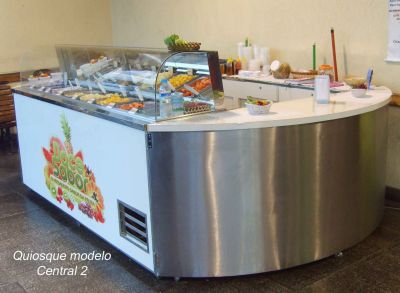 Quiosque Frozen Yogurt, Salada de Fruta, Sorvete, Churros ou Lanches