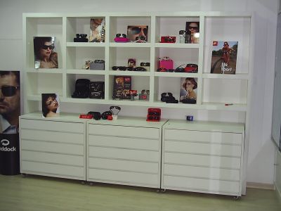 MÓVEIS PARA ÓPTICA