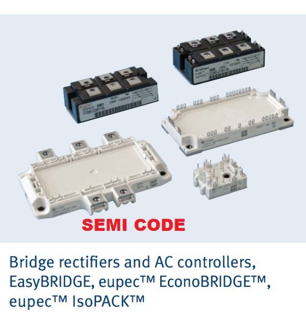IGBT eupec Infineon BSM150GT120DN2 Representante Distribuidor Brasil SEMI CODE