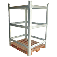 Paletes Pallets de aço. racks aramados, Racks metalicos armazenagem, Estantes e porta-paletes - LOGI