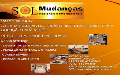 SOL MUDANÇAS LOCAIS, NACIONAIS E INTERNACIONAIS 