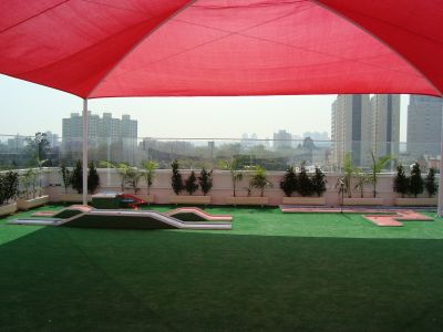 mini golfe para condominios