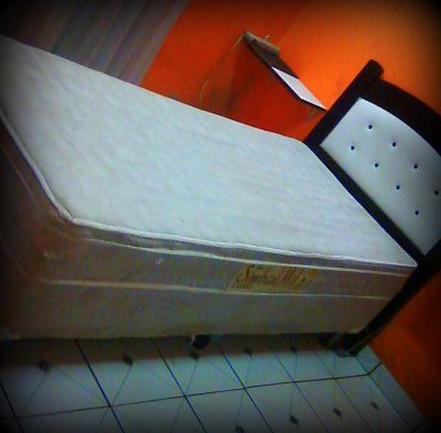 Cama Box Solteiro Simbal Luxo