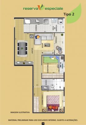 Apartamentos pré lançamento 2 dorms. E. Matarazzo