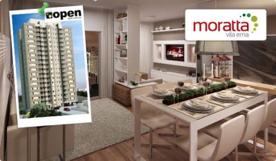 Apartamento Moratta Vila Ema  69 m² 3 dorm(1 suíte) 1 vaga R$344.000