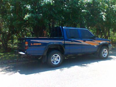Mitsubishi L200, turbo, 4x4 