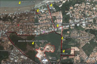 TERRENO EM SÃO LUÍS-MA COM 105.000M² -PREÇO = R$ 52.500.000,00