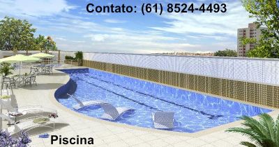 4 QUARTOS PRONTO COM 2 VAGAS - LAZER COMPLETO - (61) 8524-4493