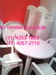 Aluguel de mesas com cadeiras para eventos 