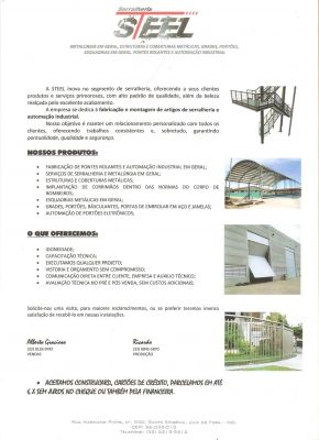 FABRICAMOS DA MAIS SIMPLES PORTA ATÉ.....