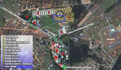 Apartamento em Caldas Novas com maior parque aquático e parcelado.