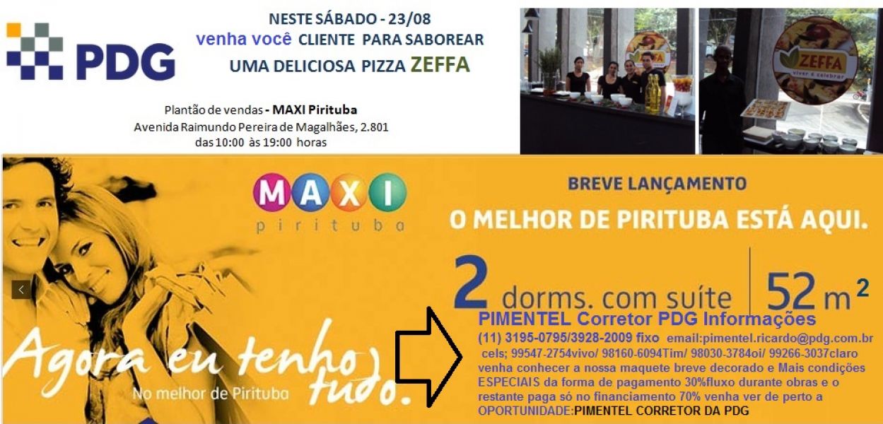 LANÇAMENTO pirituba MAX e barra funda 190mil