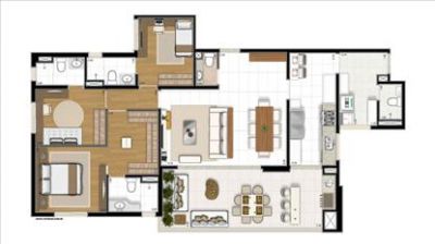 Vendo Apto na R. Delmira Ferreira / 127m² / Altos do Bosque