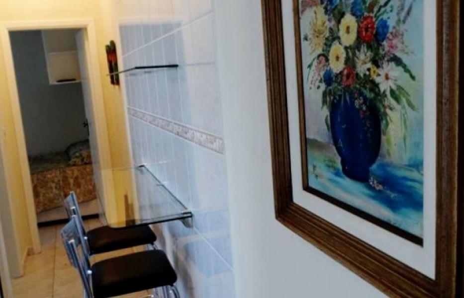 M012 Apto frente ao mar, com 2 sacadas e linda vista para o mar