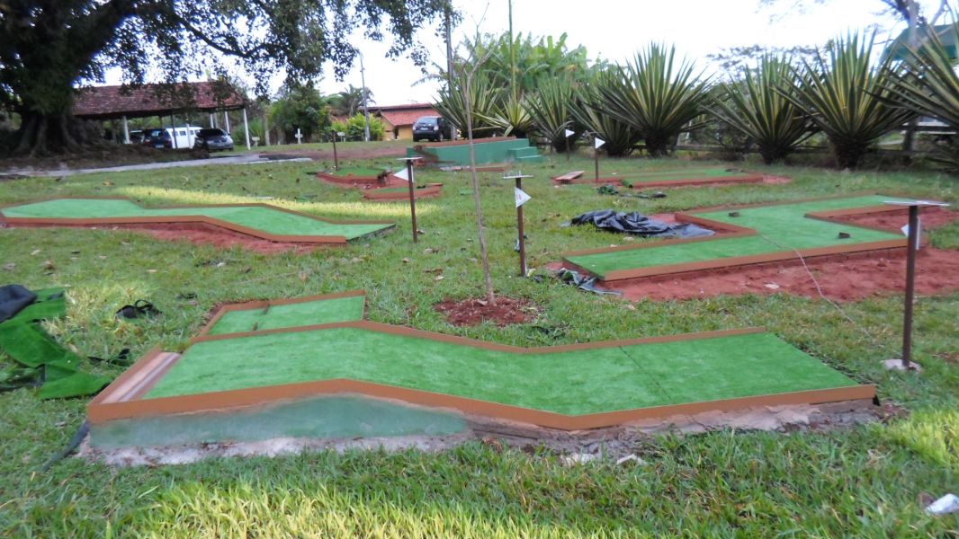 Campo de mini golfe