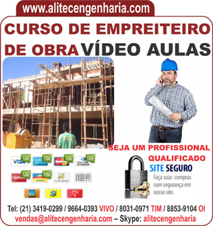 Curso de Pedreiro Vídeo Aulas Interativas e Apostilas Ilustradas DVD