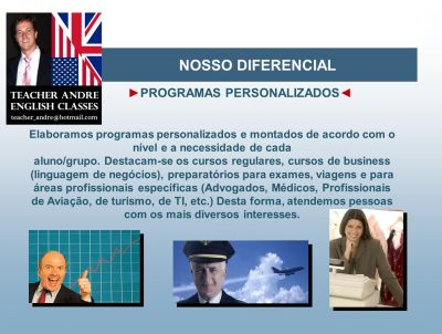 AULAS DE INGLÊS PARA TODOS OS NÍVEIS