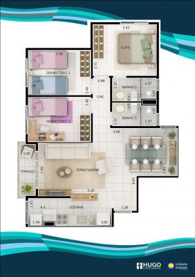 Apartamentos (Empreendimento Altos de Iboruna)