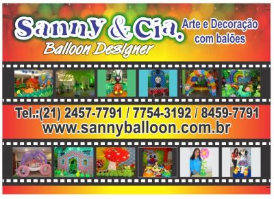 Decoração com balões / bolas