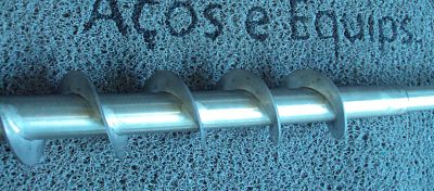 Roscas transportadoras em aço inoxidável Ribbon Blender